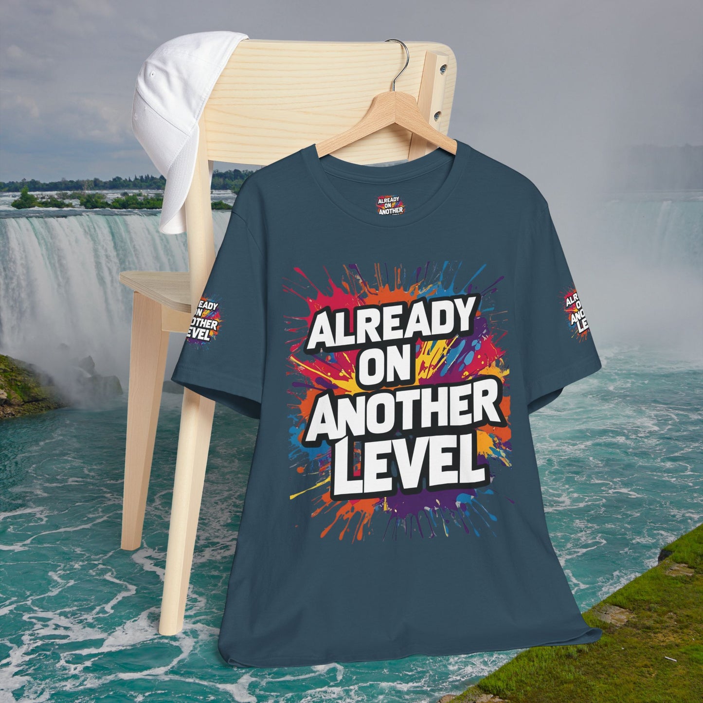 💥 Colorful  💥 Motivation  Tee 💥  'Already on Another Level'  💥 8  Different  Colors  💥 Sizes  XS - 5XL 💥