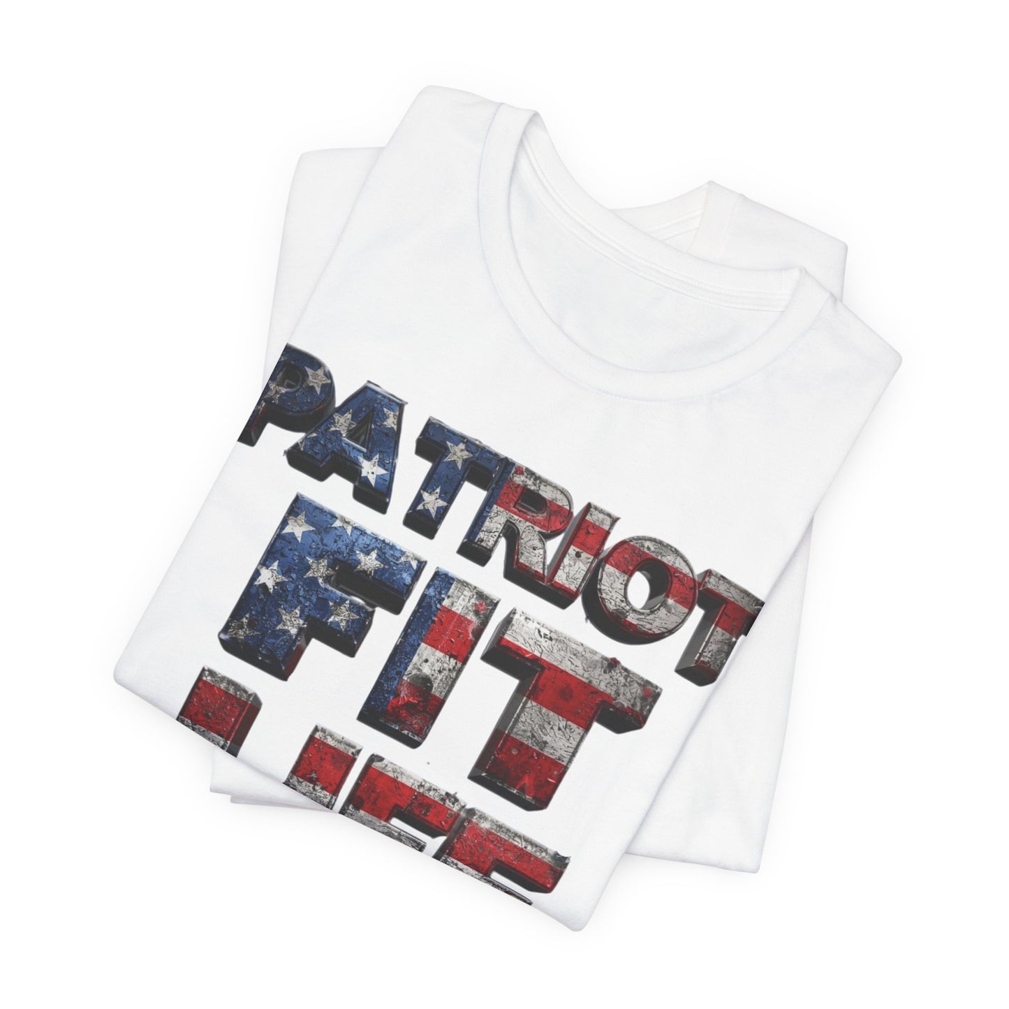 Patriot Fit Life T-Shirt | American Flag Fitness Tee – LIVE FIT