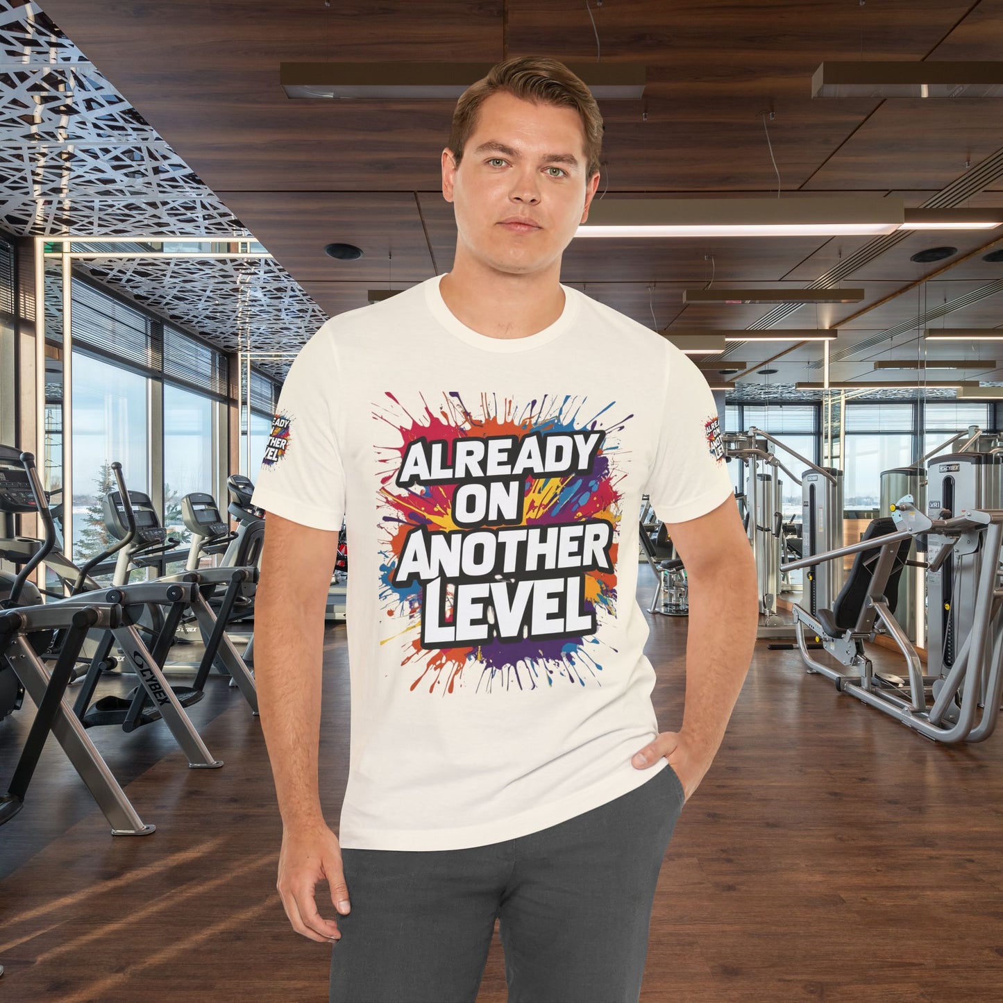 💥 Colorful  💥 Motivation  Tee 💥  'Already on Another Level'  💥 8  Different  Colors  💥 Sizes  XS - 5XL 💥