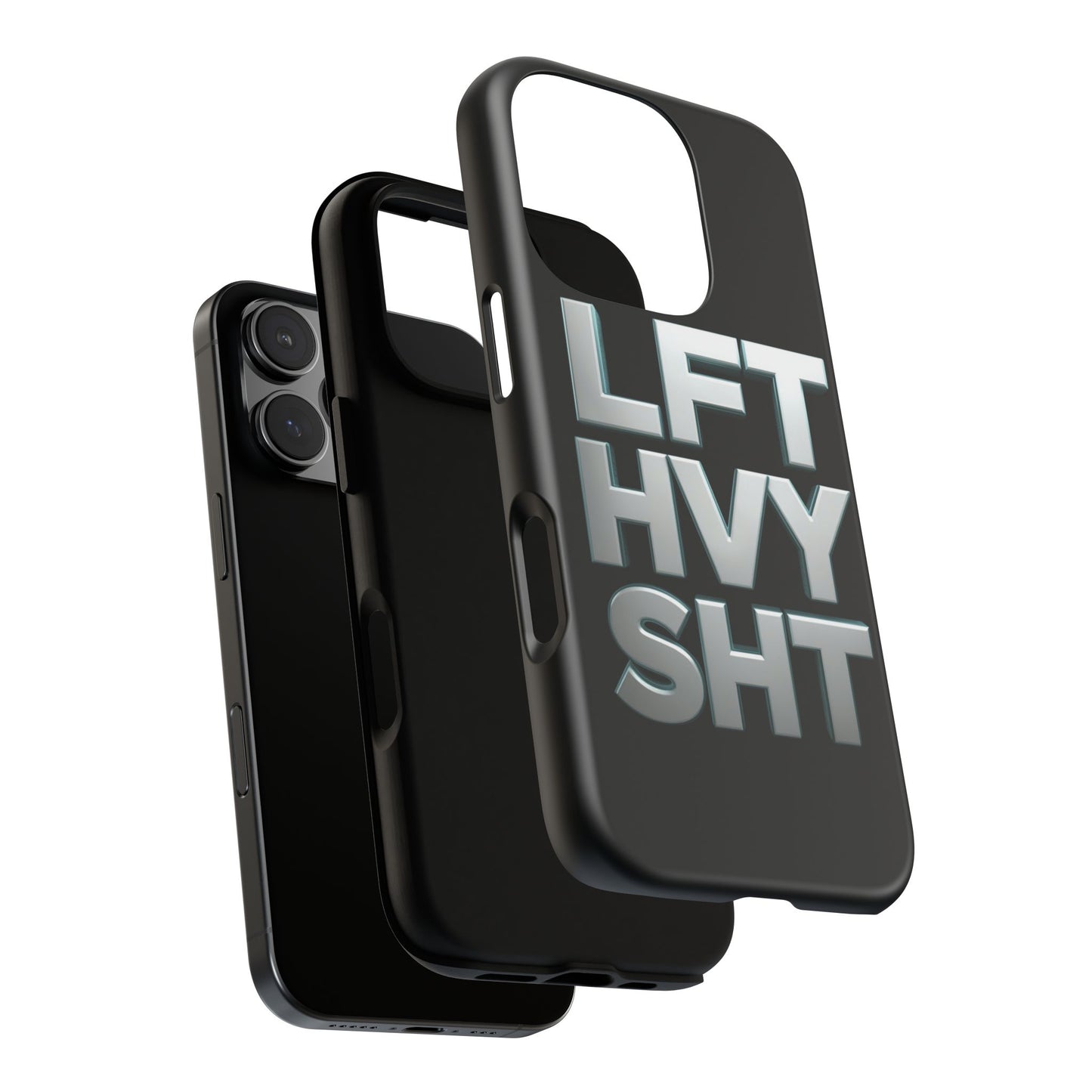 Phone Case — 'LFT HVY SHT' Bold Gym Fitness Protection Case