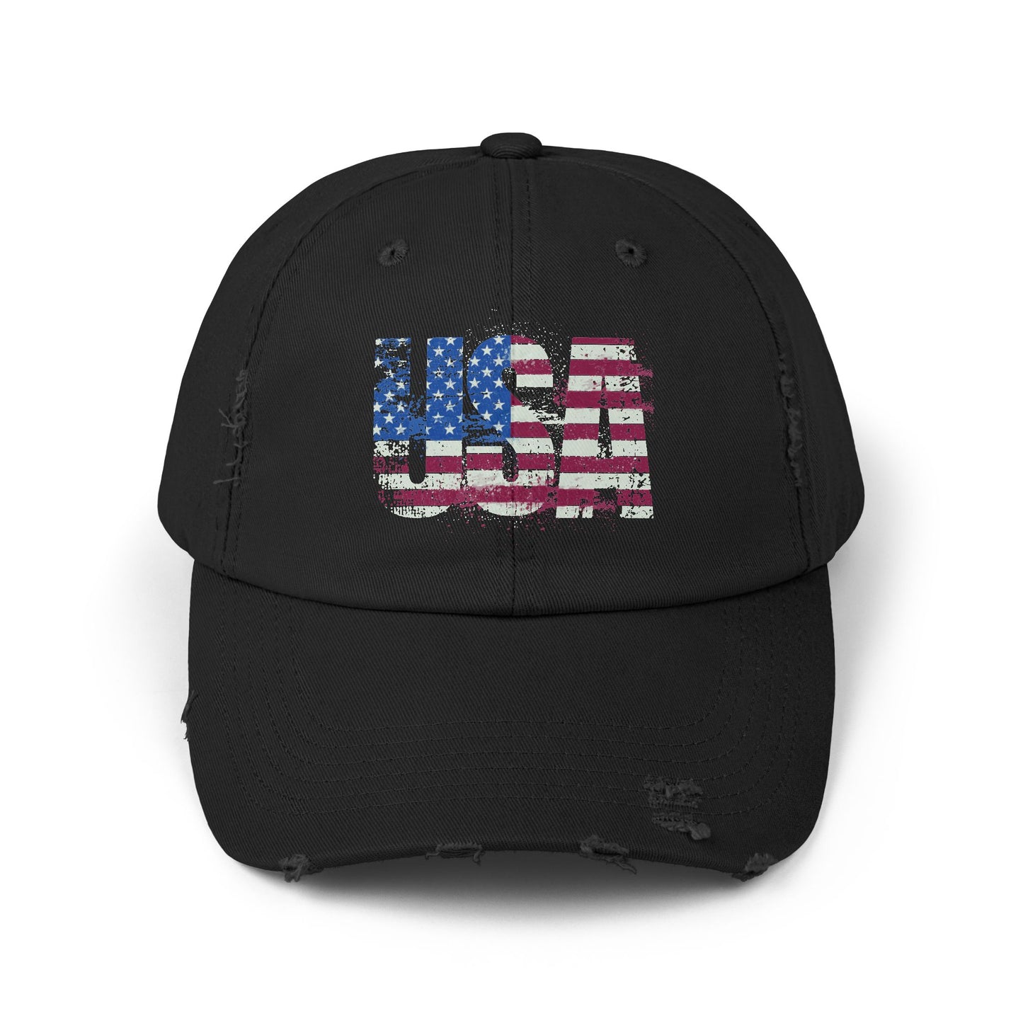 💥 Unisex 💥 USA 💥 Red White and Blue 💥 Distressed Cap 💥 One Size 💥 D Ring Closure 💥 Colors💥 Black 💥 Light Olive 💥 Scotland Blue 💥 Nickel 💥 Stone 💥 True Pink 💥