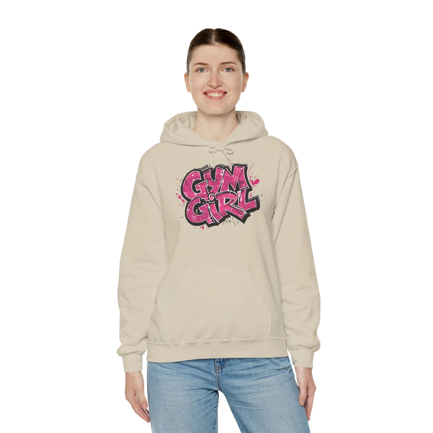 Stylish - Gym Girl Print - Hoodie - S - 5XL - Fitness -