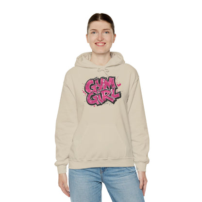 Stylish - Gym Girl Print - Hoodie - S - 5XL - Fitness -