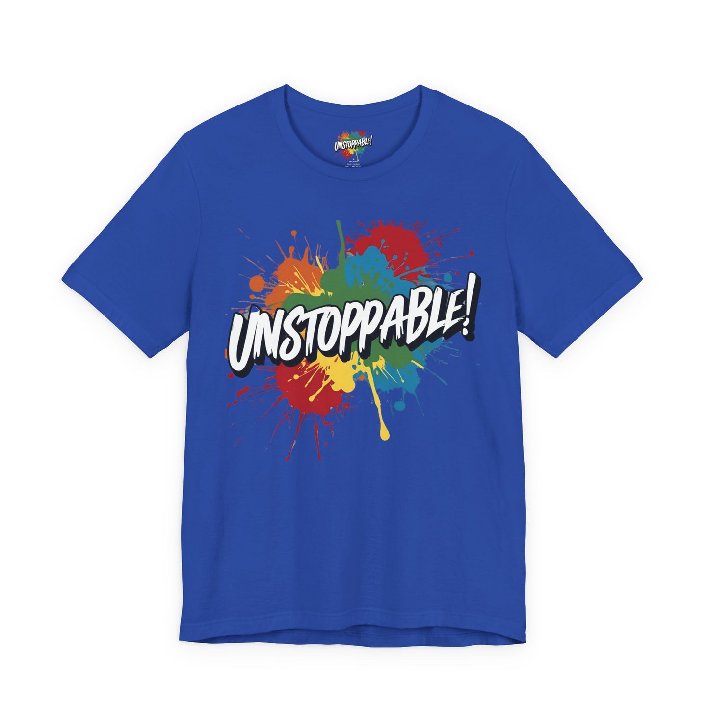 Unstoppable Design Tee - Vintage  Retro  Unisex  Tee - Classic  T-Shirt - Graphic Tee - Casual  Shirt - Short  Sleeve  Shirt