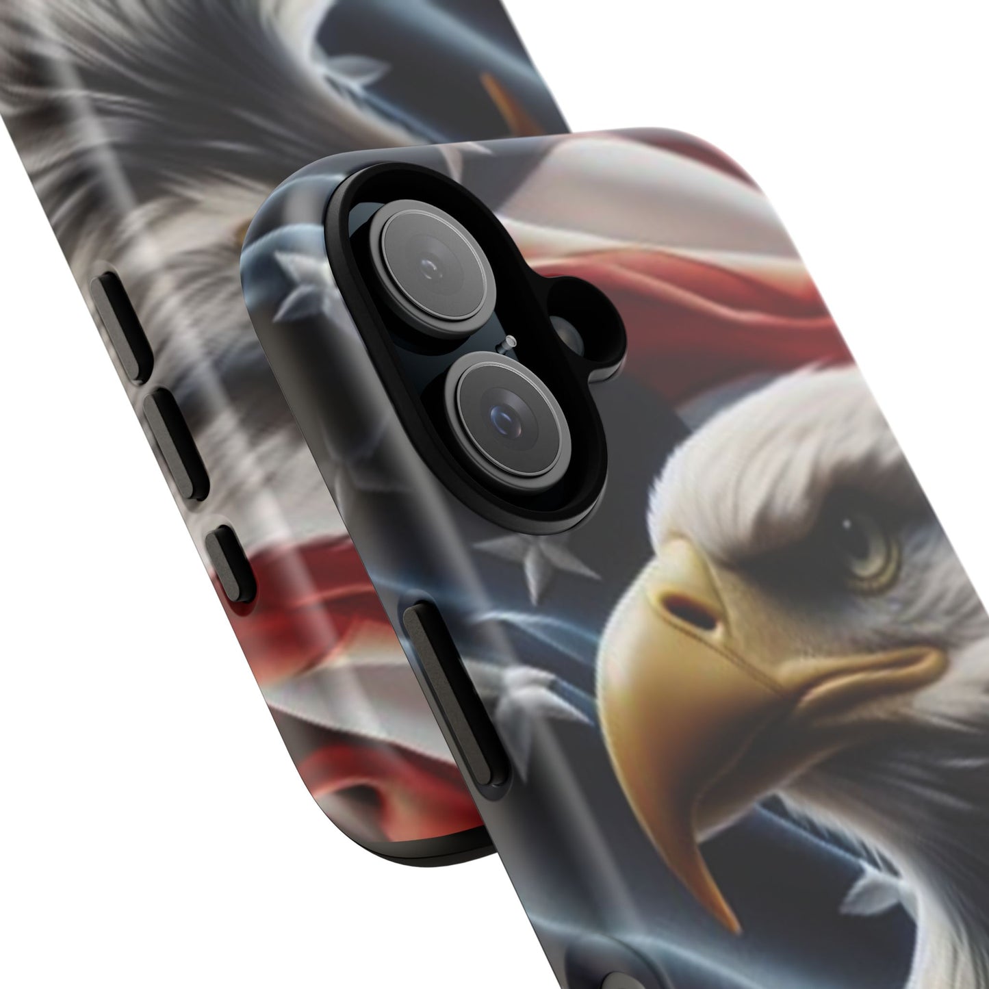 Patriotic Eagle Phone Case | Tough Cases for Nature Lovers, Gift for Veterans, Independence Day, Memorial Day