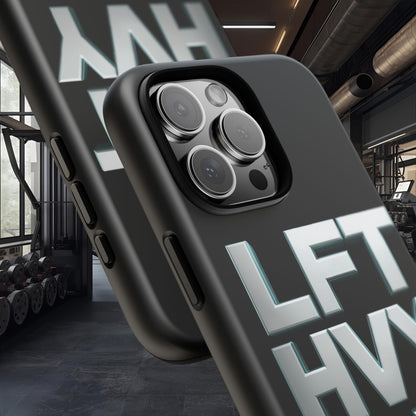 Phone Case — 'LFT HVY SHT' Bold Gym Fitness Protection Case