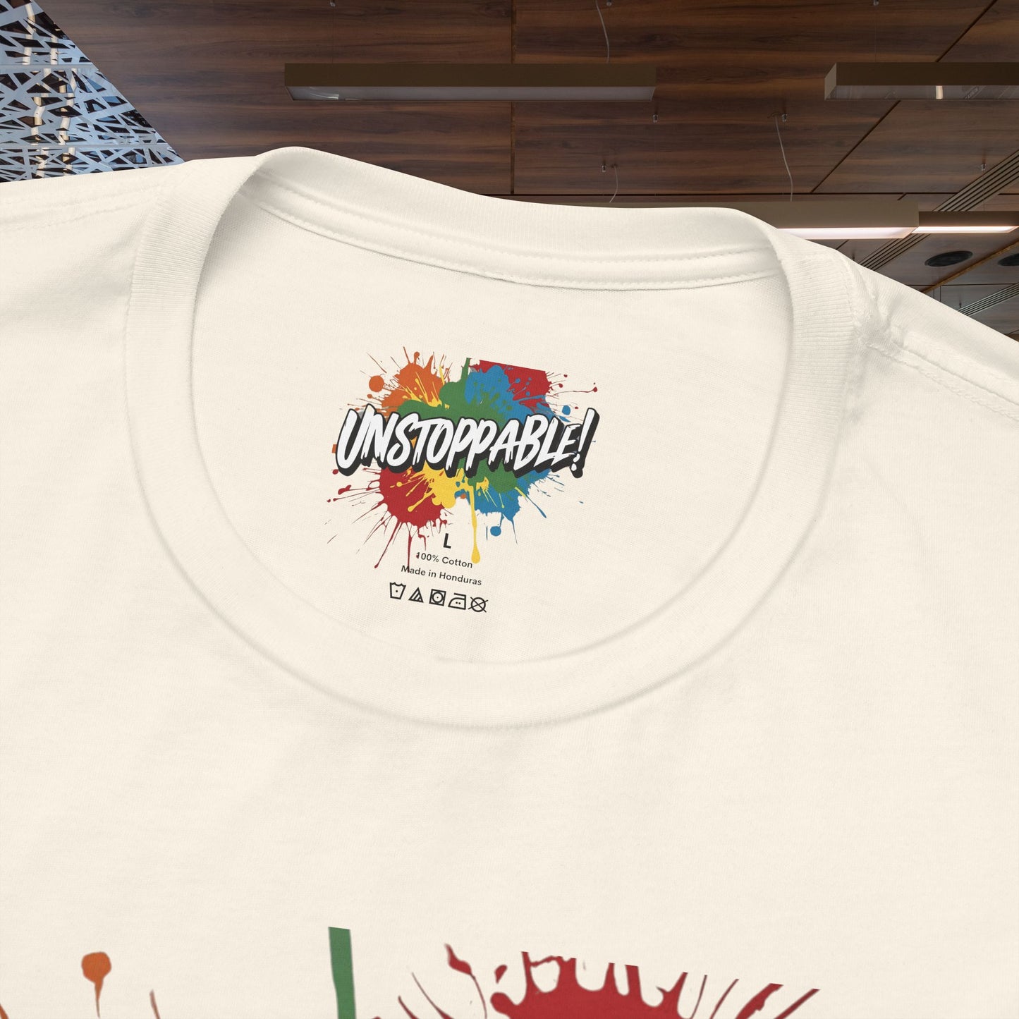 Unstoppable Design Tee - Vintage  Retro  Unisex  Tee - Classic  T-Shirt - Graphic Tee - Casual  Shirt - Short  Sleeve  Shirt