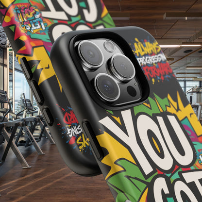 Vibrant  Motivational Tough Cell Phone Cases