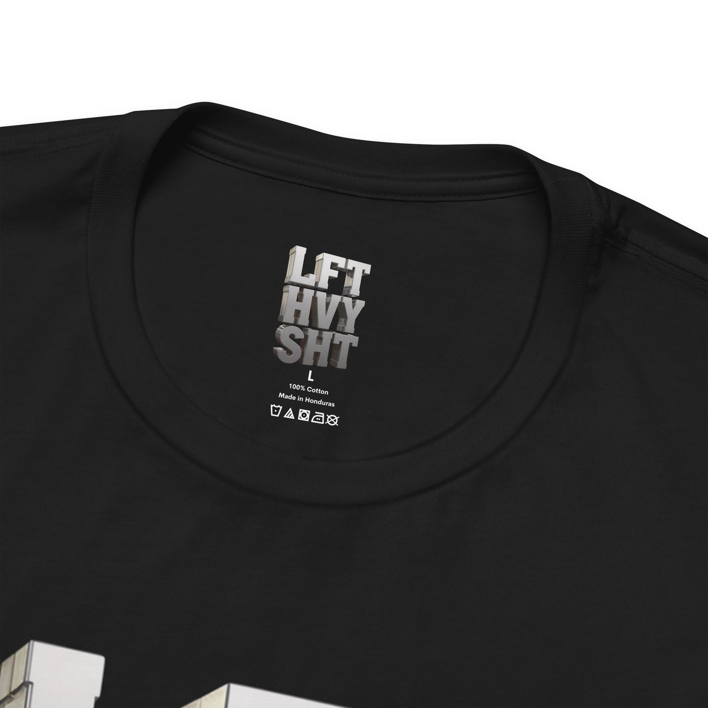 Lift Heavy Shit - LFT HVY SHT - 3D Gym T-Shirt - Bold Weightlifting Tee