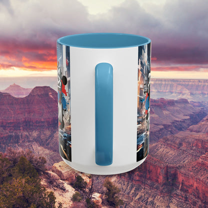 Progress Not Perfection! Graffiti Style Mug - Vibrant Design - 11oz/15oz - 8 Colors