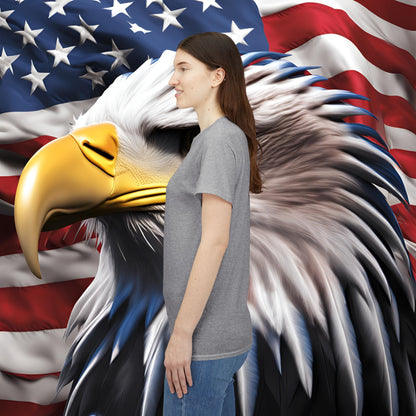 💥👉 Unisex 💥 Patriotic 💥 Freedom 💥 Flag Tee 💥Independence Day T-Shirt 💥 American Flag Shirt 💥 4th of July Clothing 💥 Patriotic Apparel 💥