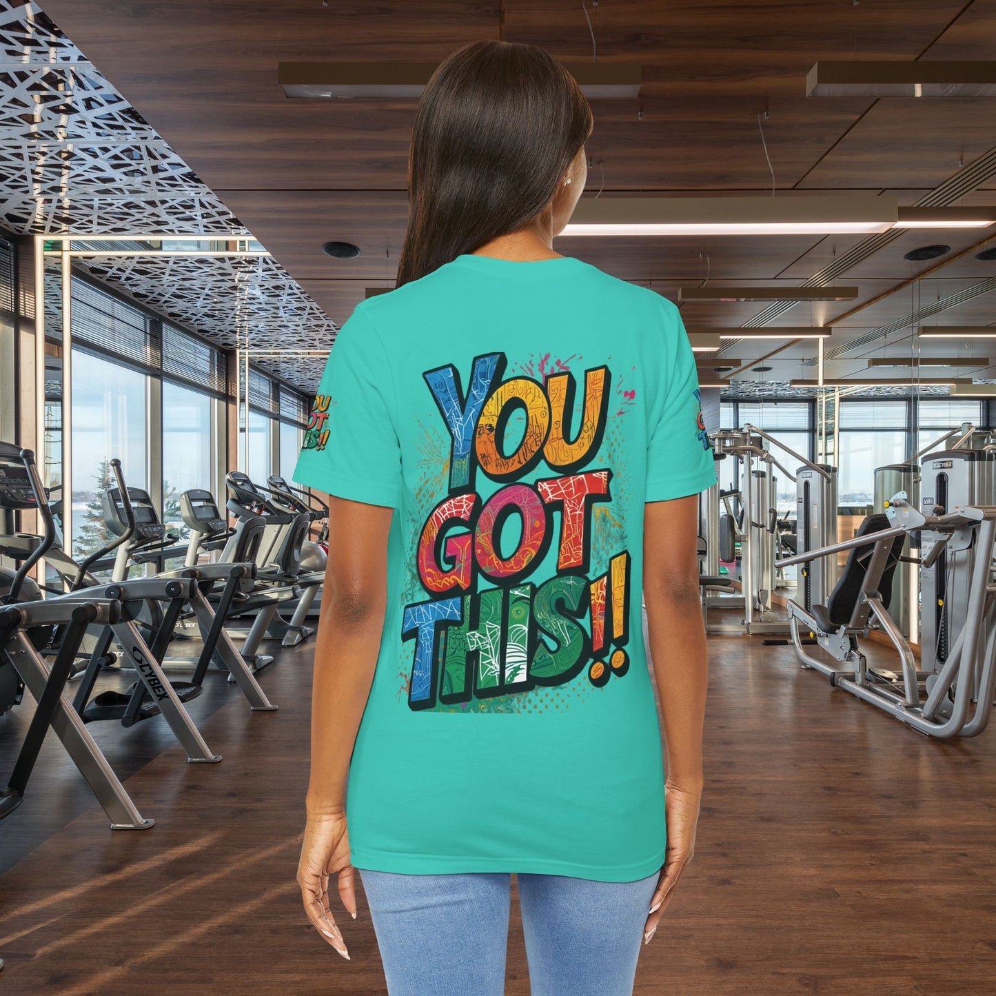 💥 Inspirational  💥  Uplifting  💥 Unisex  Jersey  T-Shirt  💥  You  Got  This!   💥 Motivational  💥 T-Shirts  for  Fitness 💥 &  Everyday  Wear 💥  Sizes   XS - 4XL 💥 Birthday  Gift 💥 17  Different  Colors  to  Choose  From  💥