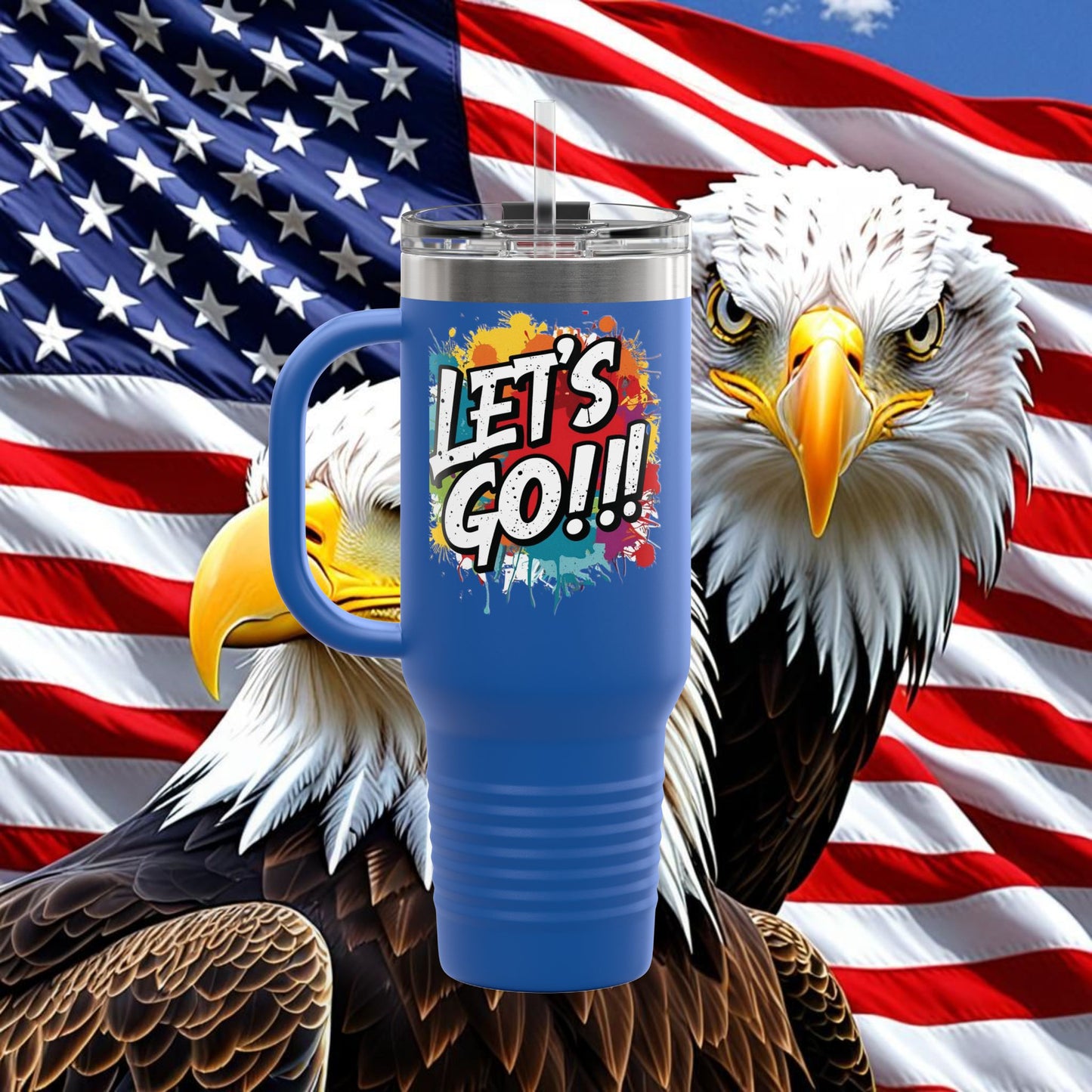 💥 Vibrant   💥 Stylish    💥 Motivational     💥 Insulated   💥 Stainless Steel   💥 Travel Mug  40oz    💥  Let's Do This!  💥 Inspiring Print   💥 Hot or Cold   💥 Birthday Gift 💥 Holiday Gift   💥Graduation Gift   💥 Dishwasher Safe Top Rack 💥