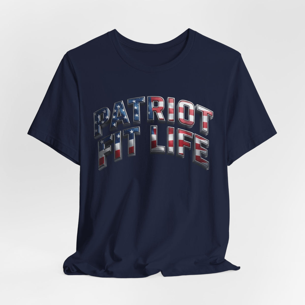 Patriot Fit Life T-Shirt — American Flag Fitness Tee