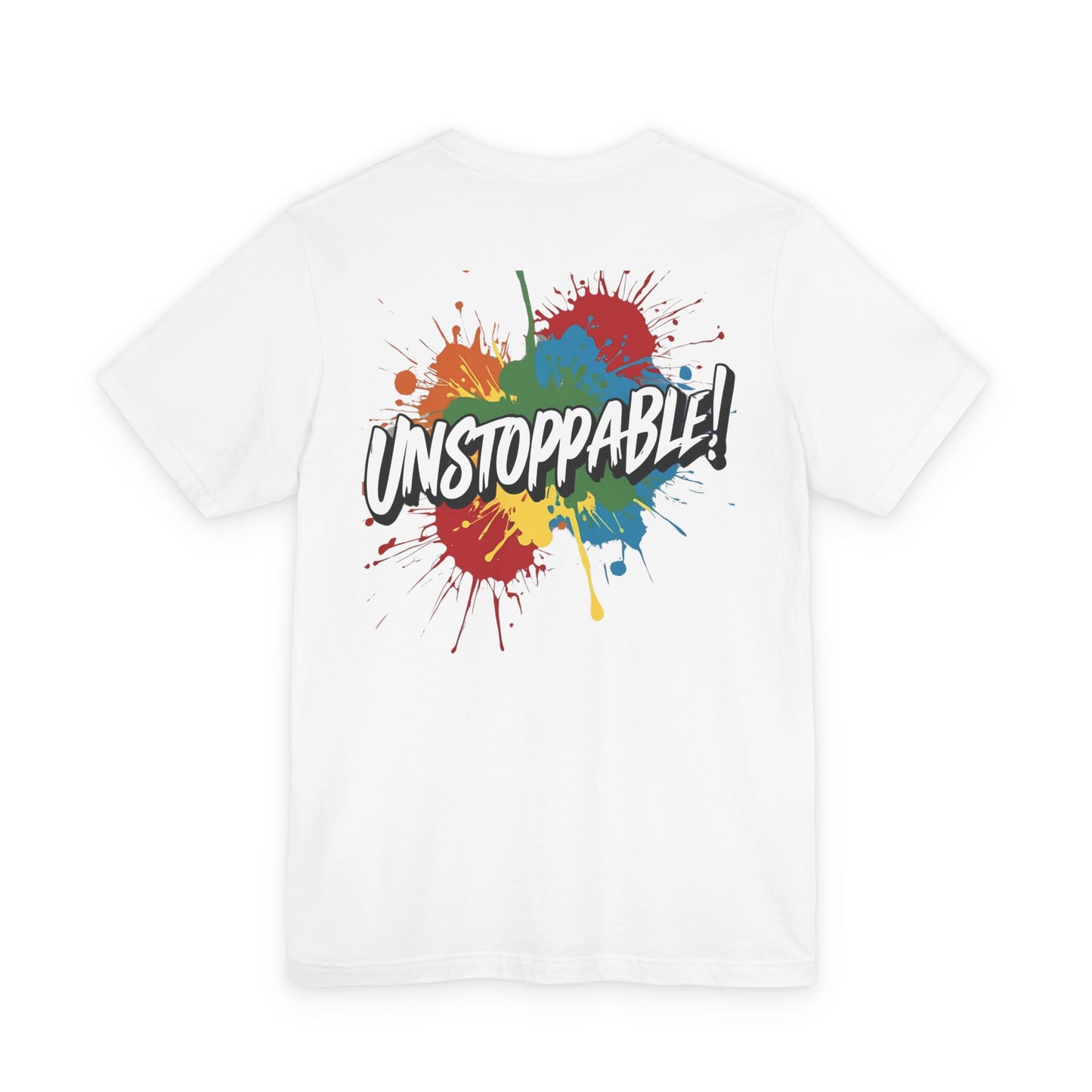 Unstoppable Design Tee - Vintage  Retro  Unisex  Tee - Classic  T-Shirt - Graphic Tee - Casual  Shirt - Short  Sleeve  Shirt