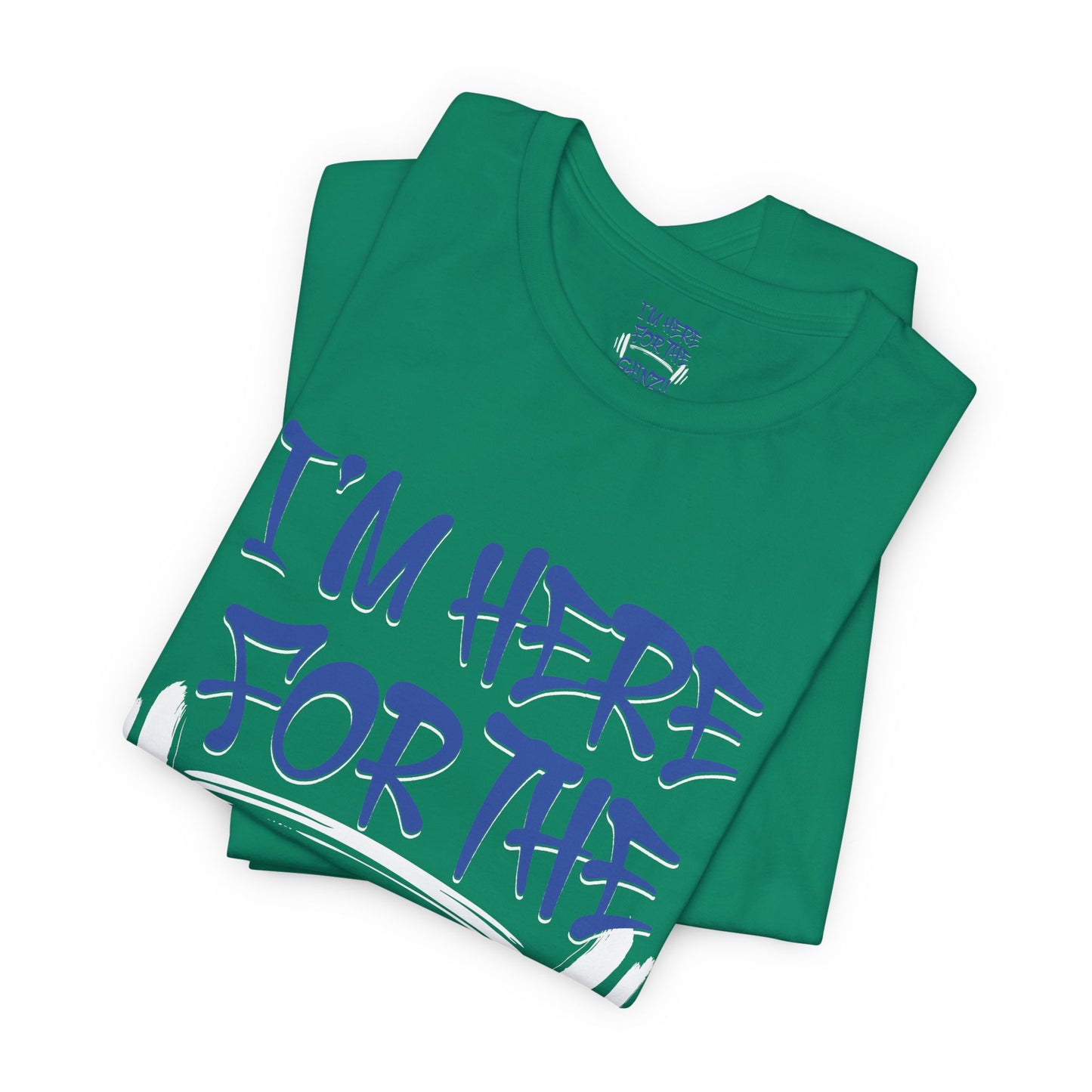 I'm Here For The Gainz! Gym Motivation T-Shirt - Funny Fitness Tee - Unisex XS-4XL