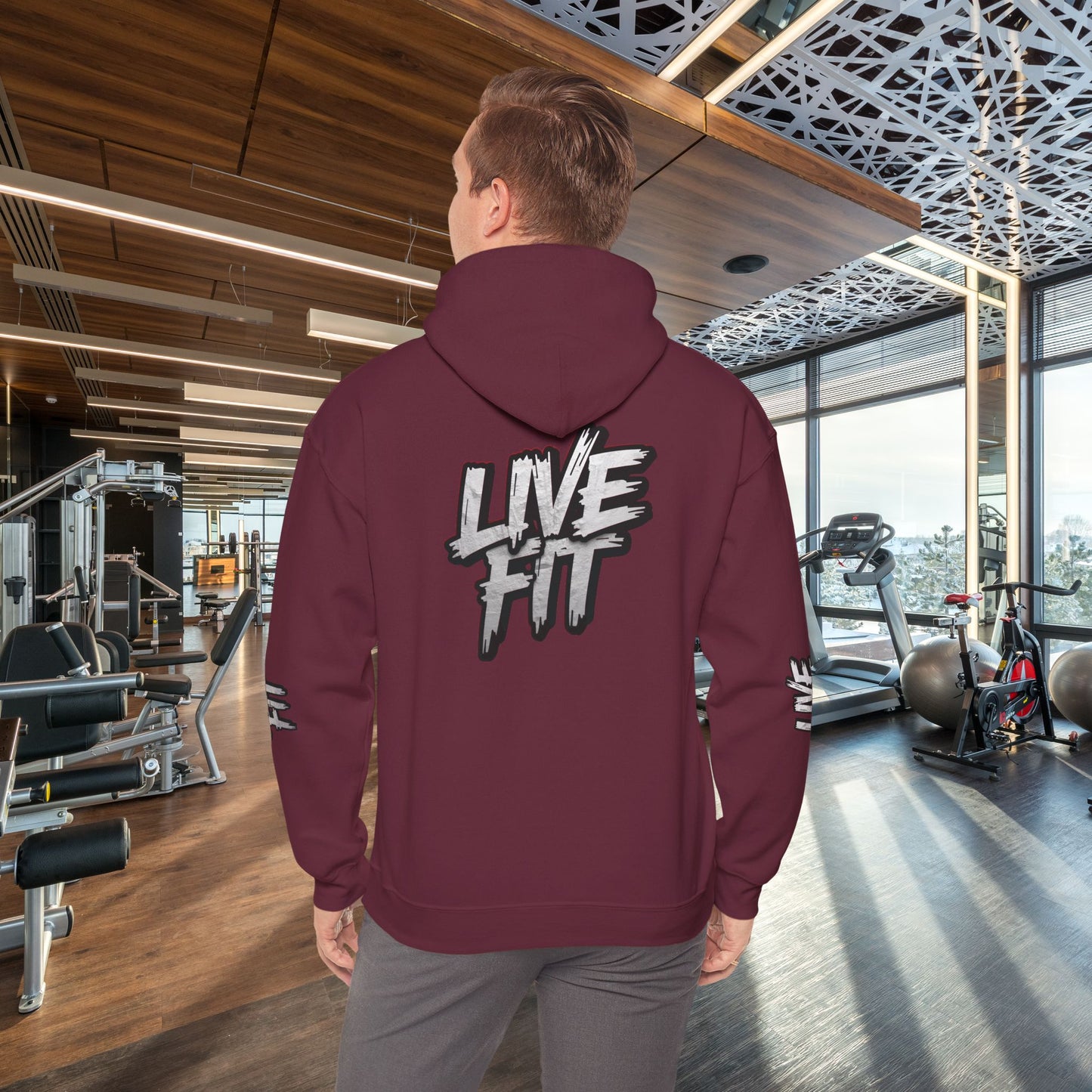 LIVE FIT Hoodie S-5XL - Unisex Heavy Blend™ Hooded Sweatshirt for Fitness Enthusiasts - Workout Apparel -  Gym Wear -  Casual Style - Gift for [...]