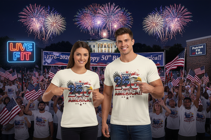 America 250th Anniversary Eagle T-Shirt | Distressed Flag Patriotic Tee