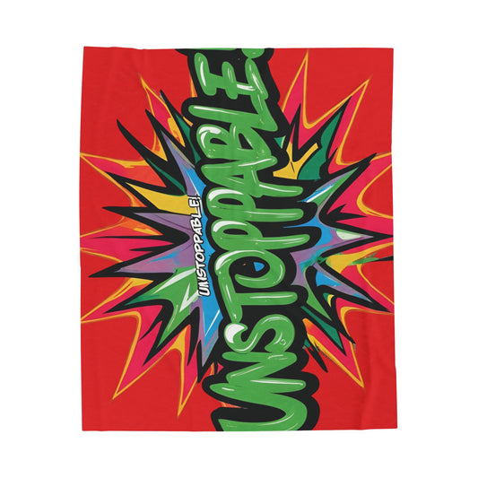 💥 Unstoppable 💥 Velveteen 💥 Plush 💥 Blanket 💥 Cozy 💥 Comfort for 💥 Motivation and Inspiration 💥