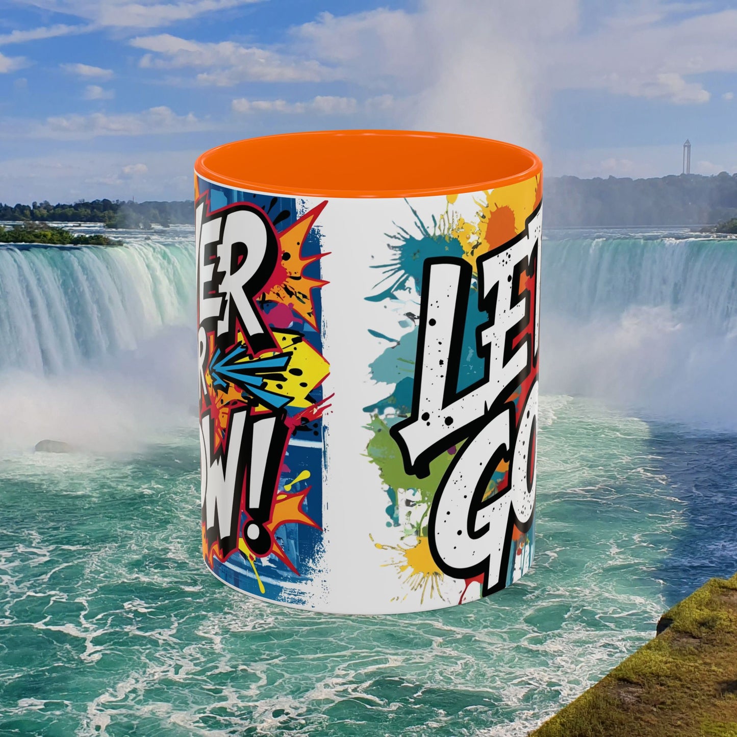 💥Vibrant  💥 Motivational 💥 Ceramic 💥 Coffee Mug 💥  Let's Go! 💥  Never or Now💥 Sizes   11oz   15oz💥  8   Different  Colors  To  Choose  From💥