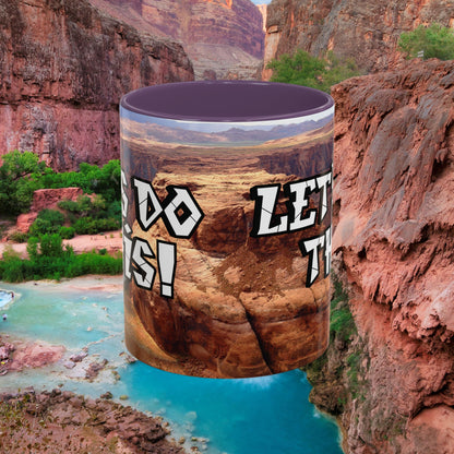Eye-Catching - Adventure Coffee Mug - Let's Do This! - 11oz - 15oz -