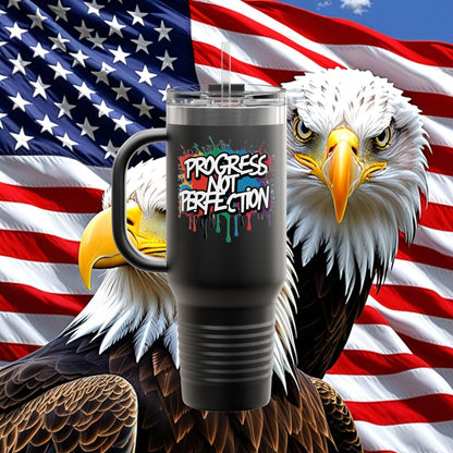 💥Inspirational   💥 Vibrant    💥 Durable  💥 Stainless Steel  💥 Insulated   💥 Travel Mug-Tumbler  💥 40oz    💥 Leak-Proof  Lid 💥  8  Different  Colors To  Choose  From 💥 Motivation On The Move 💥