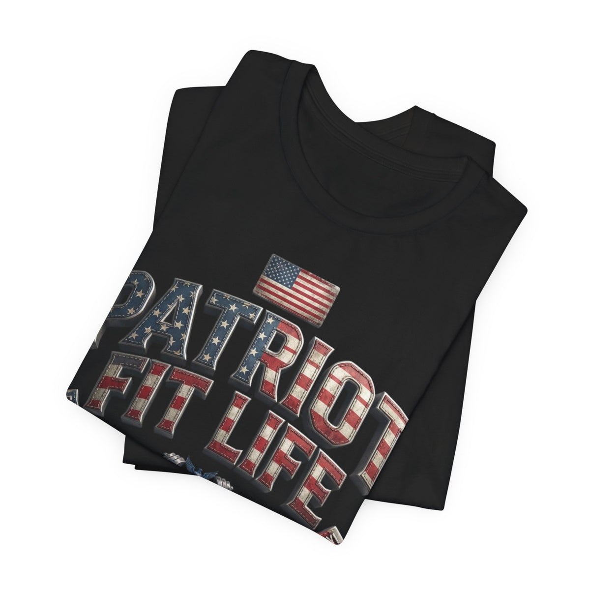 Patriot Fit Life Tee — American Flag Fitness T-Shirt