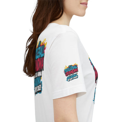 Pickleball Grandma T-Shirt - Way Cooler Than Normal - Funny Jersey Tee - S-2XL