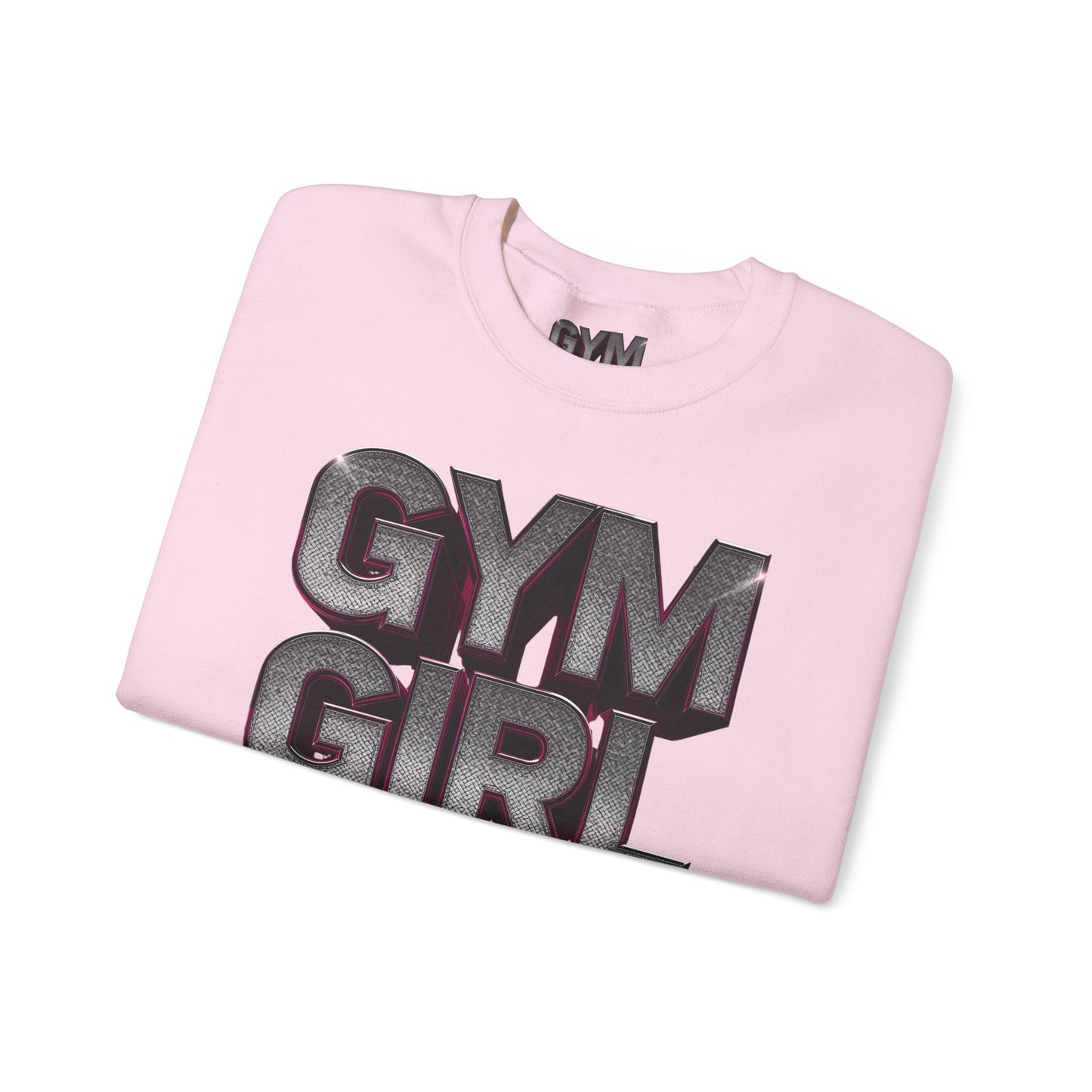 Gym Girl Crewneck Sweatshirt - Stylish Fitness Apparel - Women's Workout Sweatshirt - S-4XL