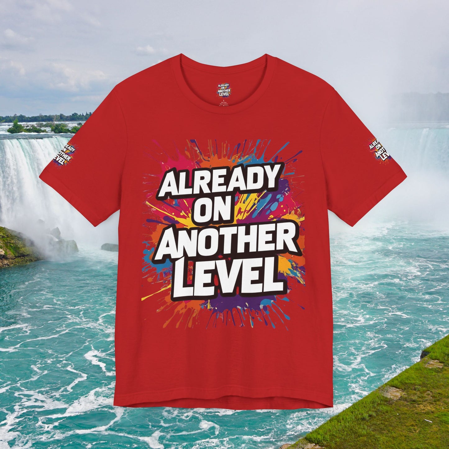 💥 Colorful  💥 Motivation  Tee 💥  'Already on Another Level'  💥 8  Different  Colors  💥 Sizes  XS - 5XL 💥