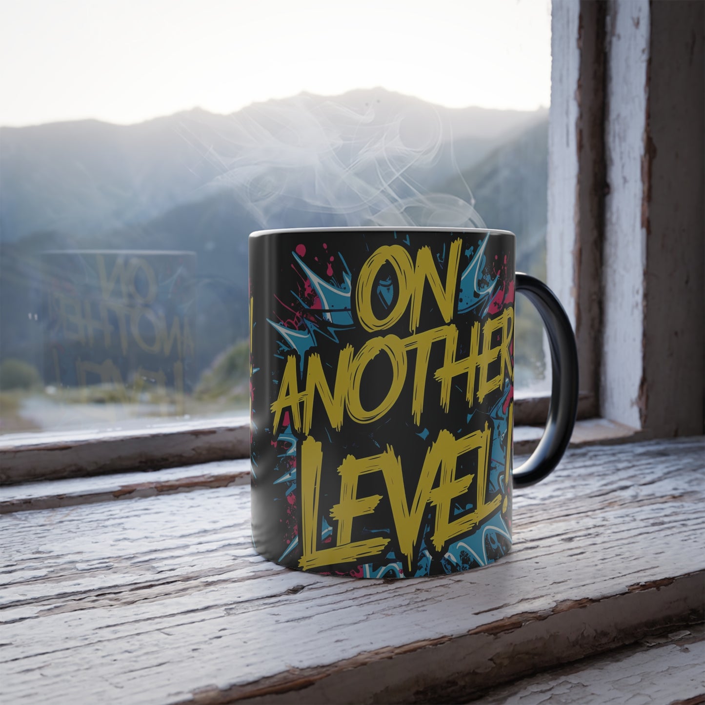 On Another Level! Color Morphing Mug - Heat Activated - 11oz