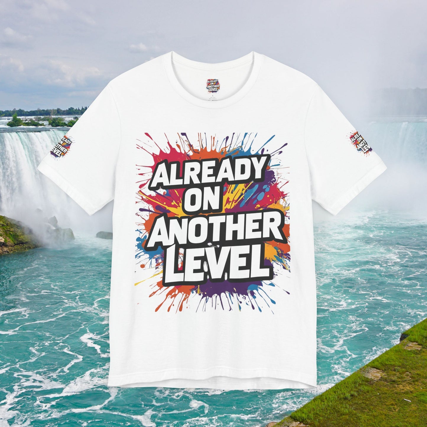 💥 Colorful  💥 Motivation  Tee 💥  'Already on Another Level'  💥 8  Different  Colors  💥 Sizes  XS - 5XL 💥