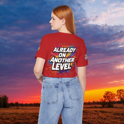 💥 Colorful  💥 Motivation  Tee 💥  'Already on Another Level'  💥 8  Different  Colors  💥 Sizes  XS - 5XL 💥