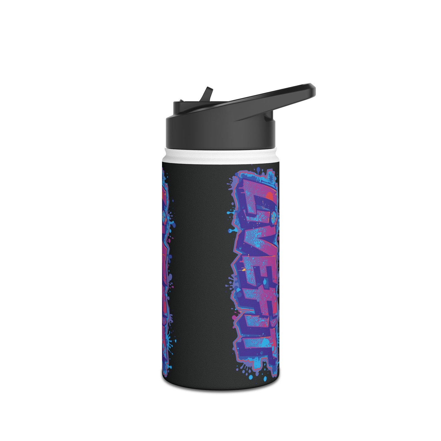 Live Fit Stainless Steel Water Bottle - Gym Bottle - Fitness Gift -  Sports Hydration - Eco-Friendly Water Container - Workout Accessory -  [...]