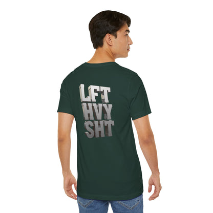 Lift Heavy Shit - LFT HVY SHT - 3D Gym T-Shirt - Bold Weightlifting Tee