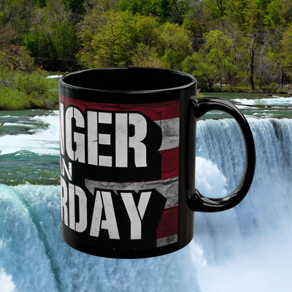 Stronger Than Yesterday Mug | Motivational Black Coffee Cup | Perfect Gift for Fitness Lovers, Entrepreneurs, & Daily Inspiration