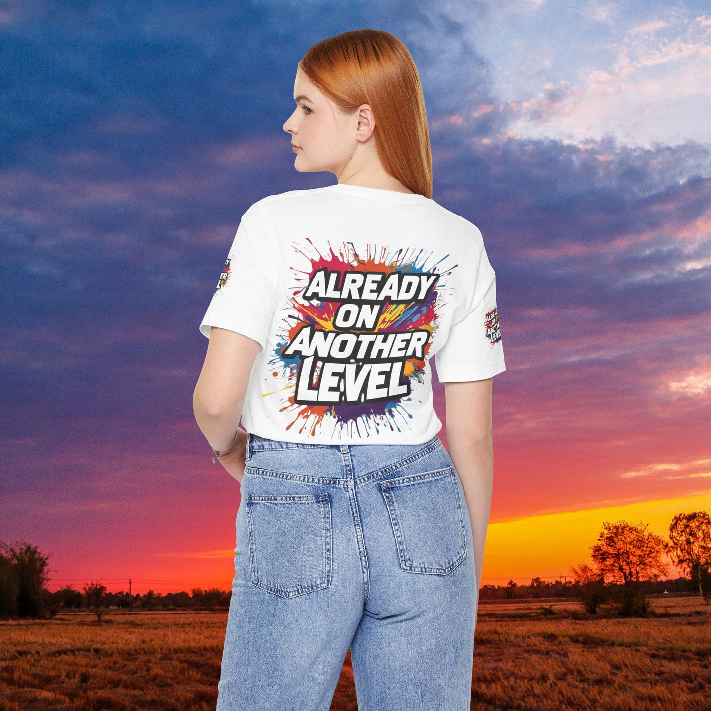 💥 Colorful  💥 Motivation  Tee 💥  'Already on Another Level'  💥 8  Different  Colors  💥 Sizes  XS - 5XL 💥