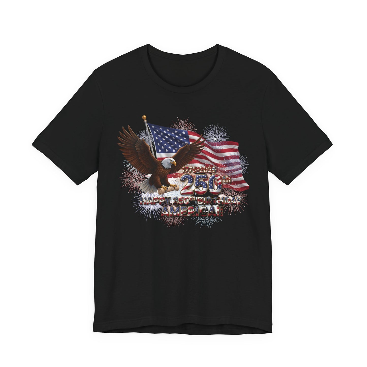 American Eagle Flag T-Shirt | Home of the Brave 250th Anniversary Tee