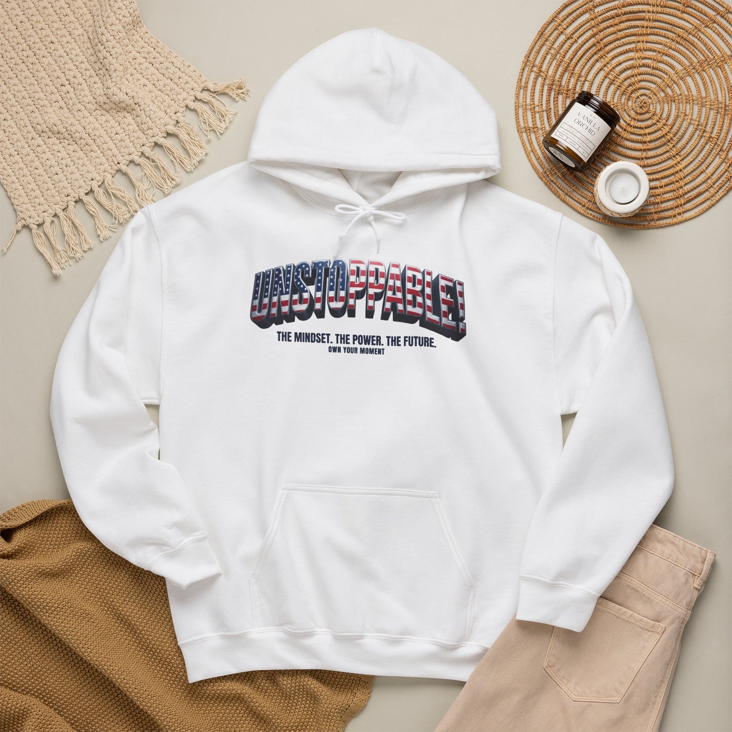 UNSTOPPABLE! Hoodie – Patriotic Unity Sweatshirt