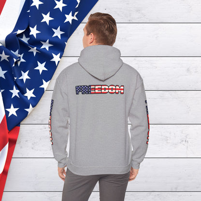 Patriotic Freedom Hoodie - Unisex American Flag Sweatshirt - Red White and Blue - Comfortable Pullover for Celebrations -  Perfect for Independence Day -  Gift [...]