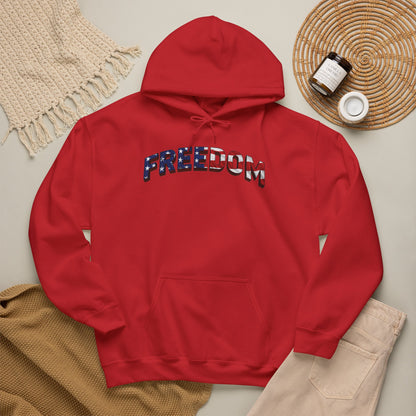 Freedom Hoodie — USA Flag Graphic Pullover Sweatshirt | LIVE FIT