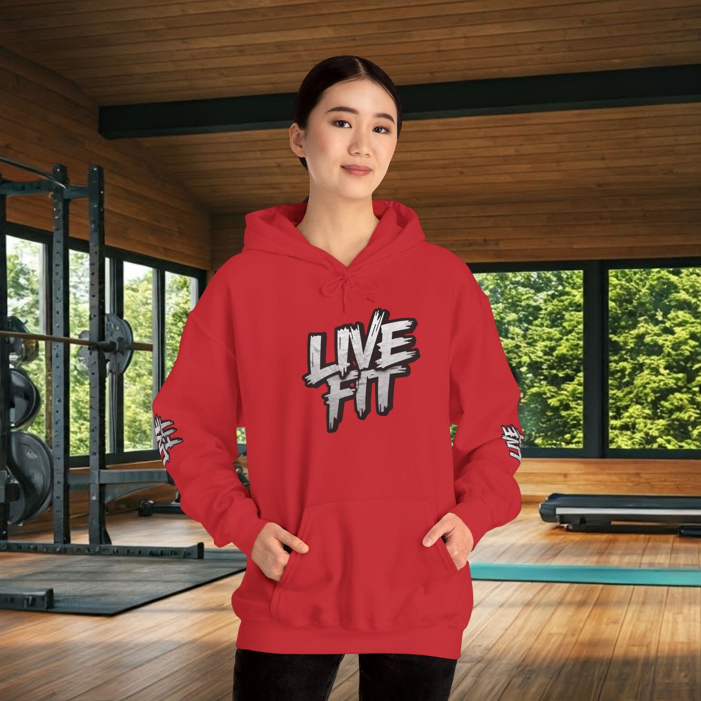 LIVE FIT Hoodie S-5XL - Unisex Heavy Blend™ Hooded Sweatshirt for Fitness Enthusiasts - Workout Apparel -  Gym Wear -  Casual Style - Gift for [...]