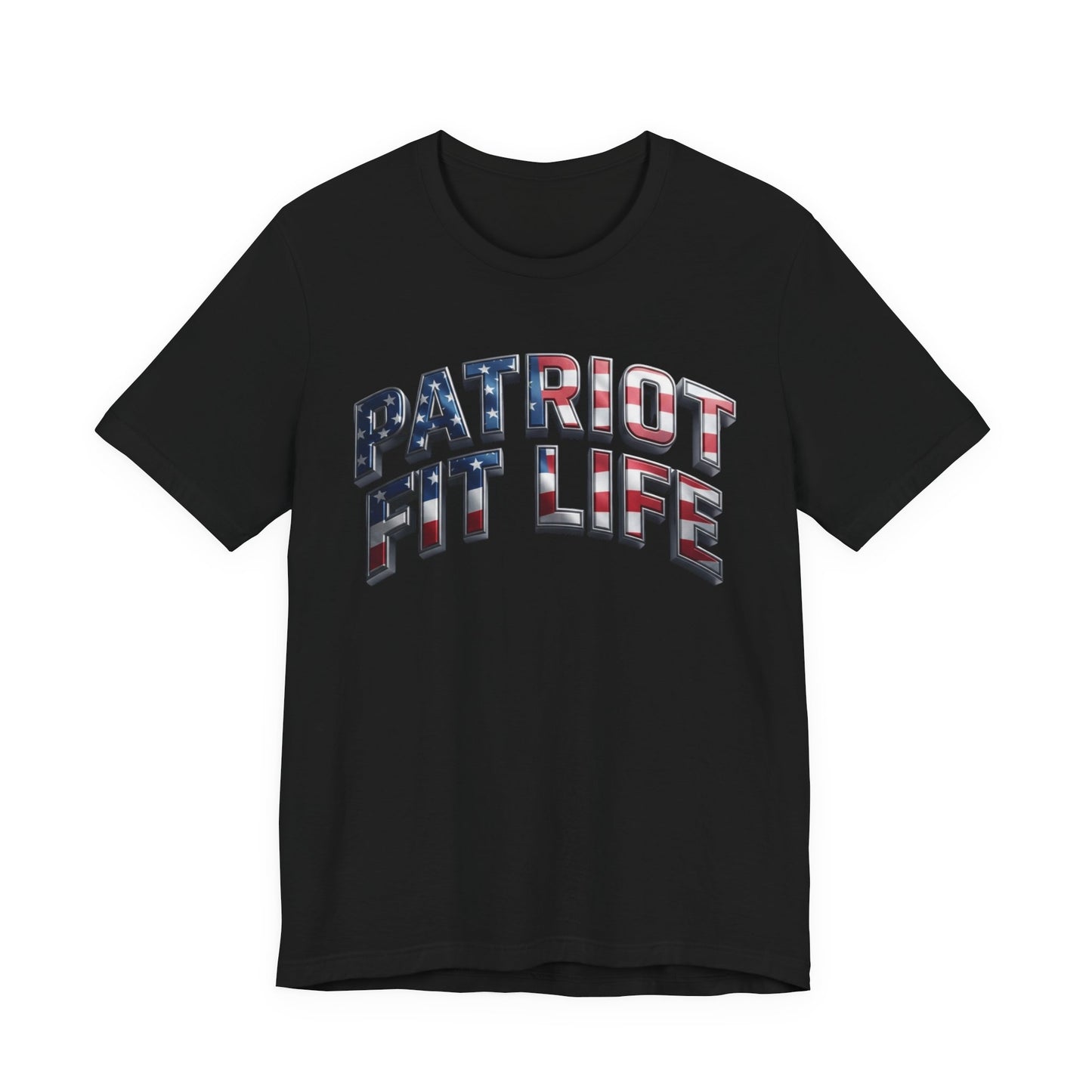 Patriot Fit Life T-Shirt — American Flag Fitness Tee