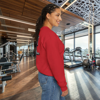 Gym Girl Crewneck Sweatshirt - Stylish Fitness Apparel - Women's Workout Sweatshirt - S-4XL