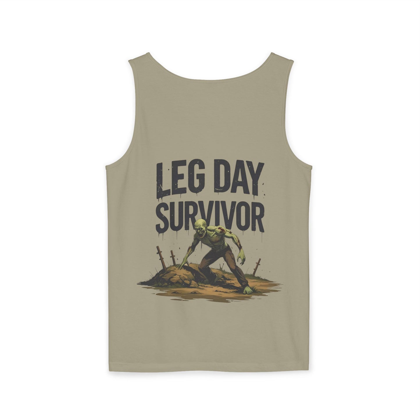 Leg Day Survivor Tank Top - Unisex Fitness Apparel, Gym Gear, Workout Clothing, Workout Gift, Funny Fitness Tee
