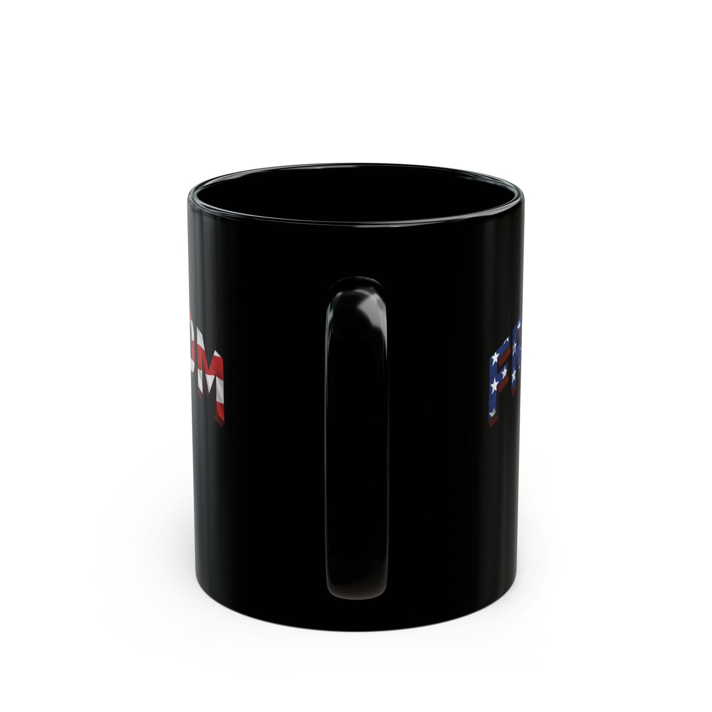 FREEDOM Mug | Patriotic American Flag Stars & Stripes Coffee Cup