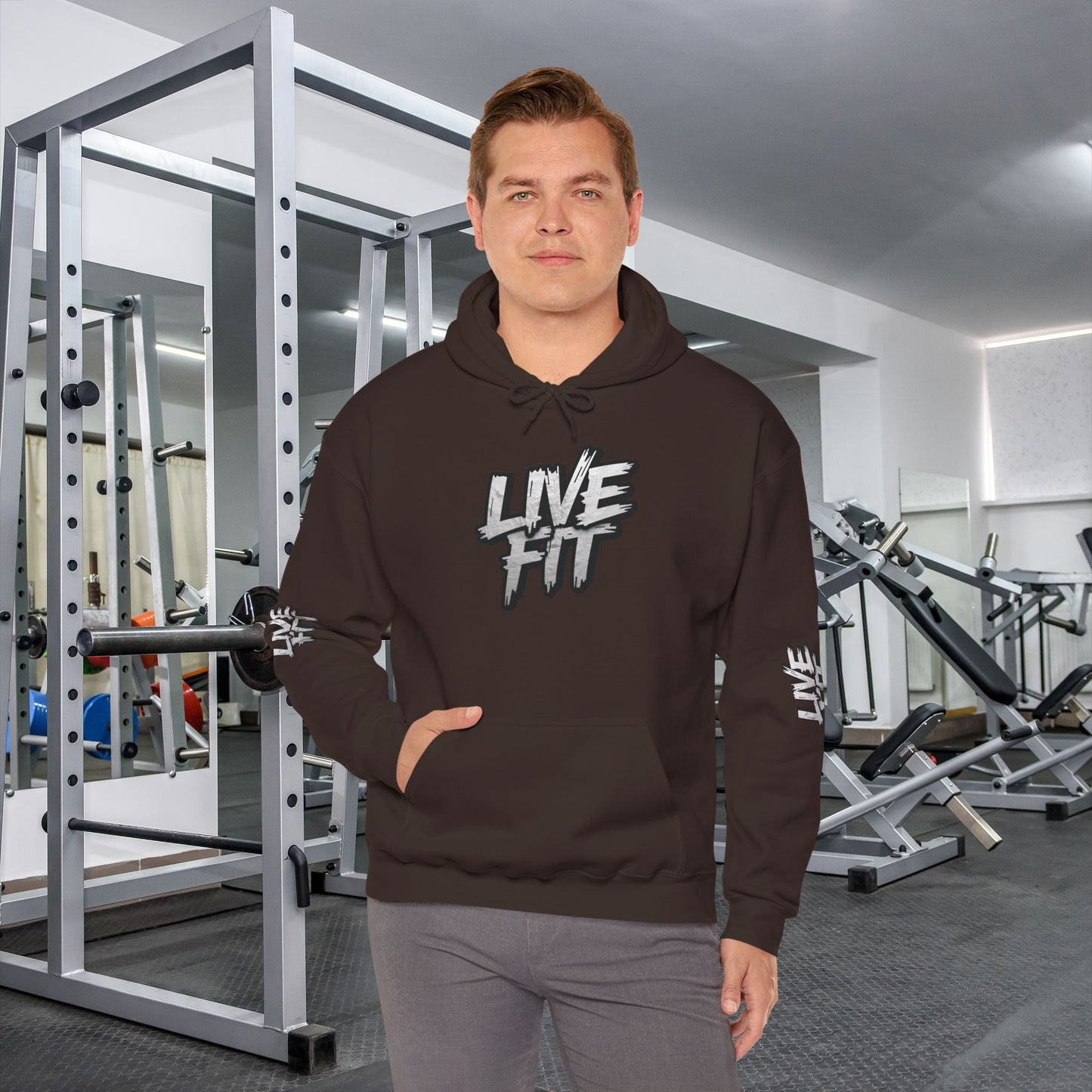 LIVE FIT Hoodie S-5XL - Unisex Heavy Blend™ Hooded Sweatshirt for Fitness Enthusiasts - Workout Apparel -  Gym Wear -  Casual Style - Gift for [...]
