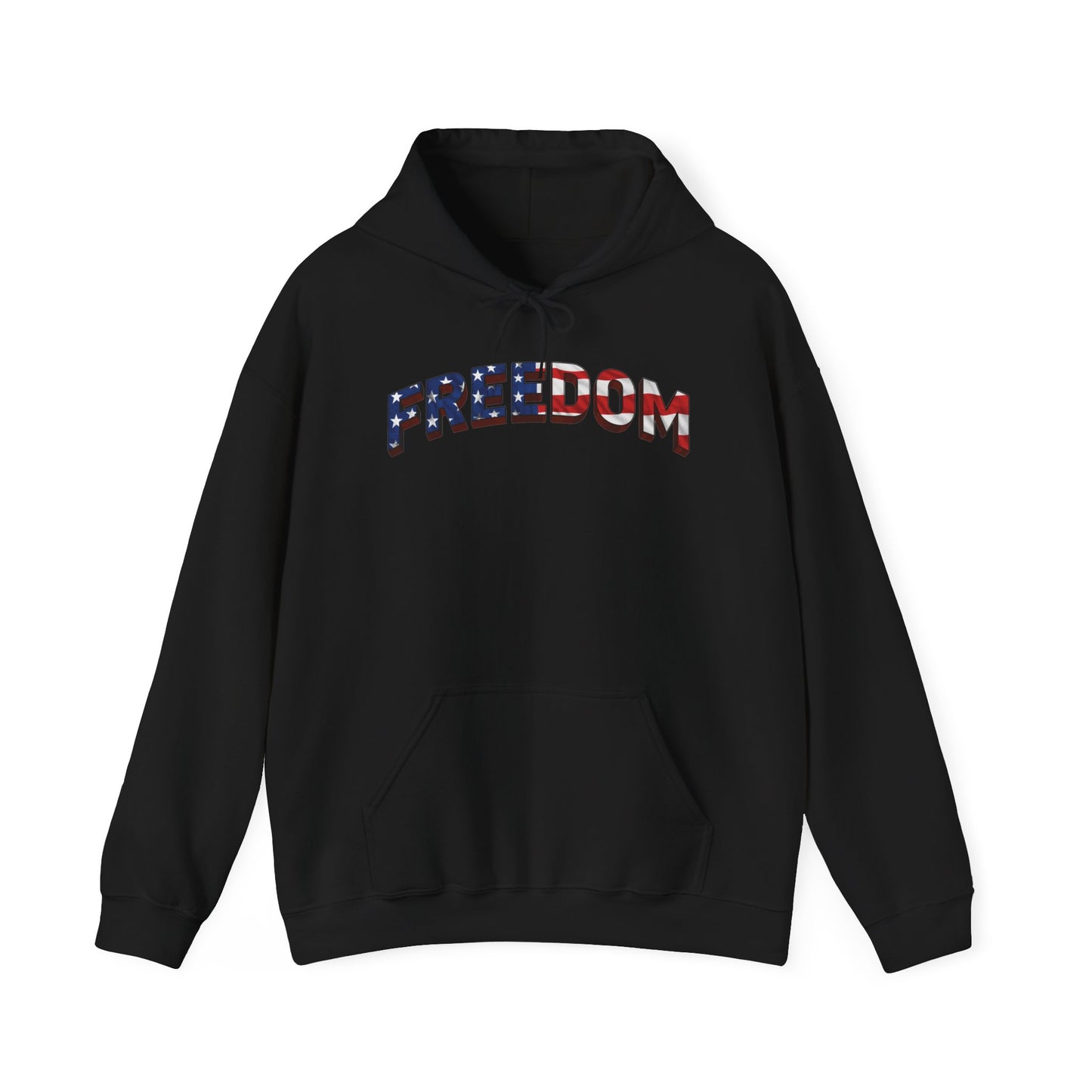 Freedom Hoodie — USA Flag Graphic Pullover Sweatshirt | LIVE FIT