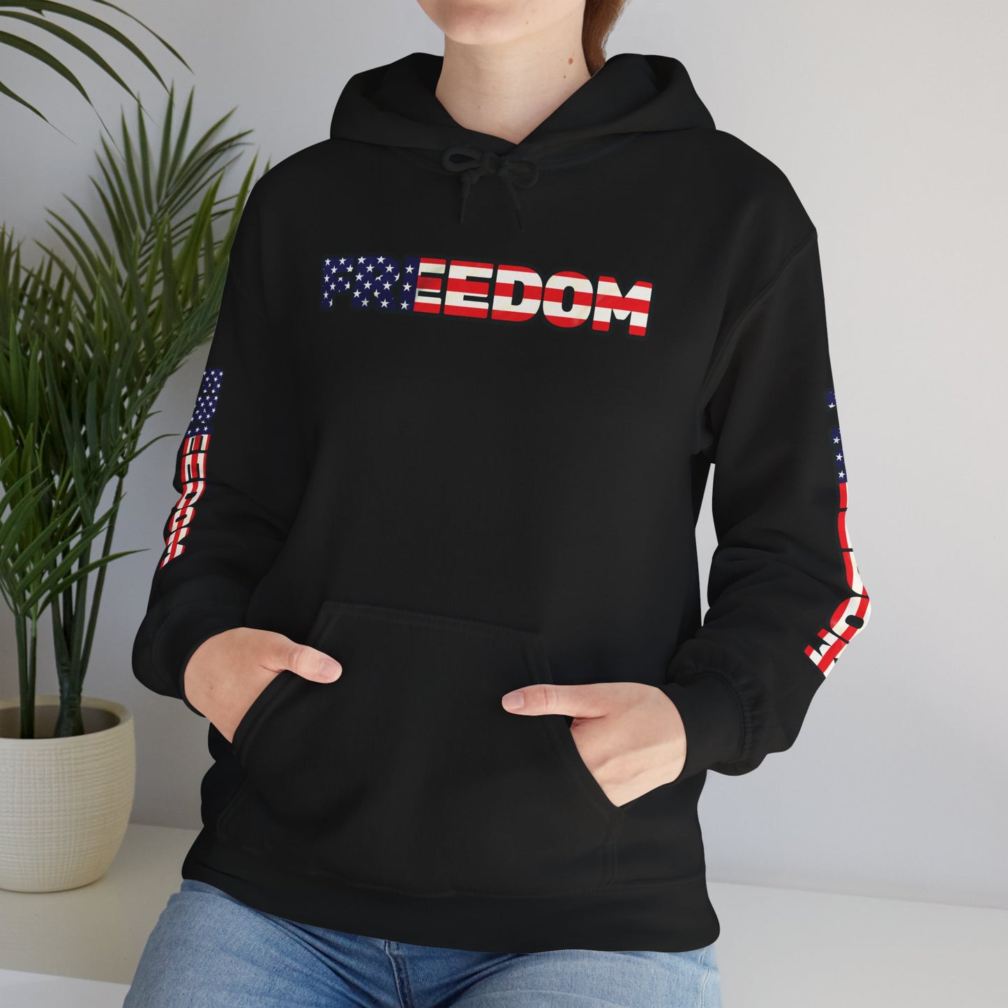 Patriotic Freedom Hoodie - Unisex American Flag Sweatshirt - Red White and Blue - Comfortable Pullover for Celebrations -  Perfect for Independence Day -  Gift [...]