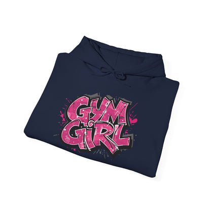 Stylish - Gym Girl Print - Hoodie - S - 5XL - Fitness -